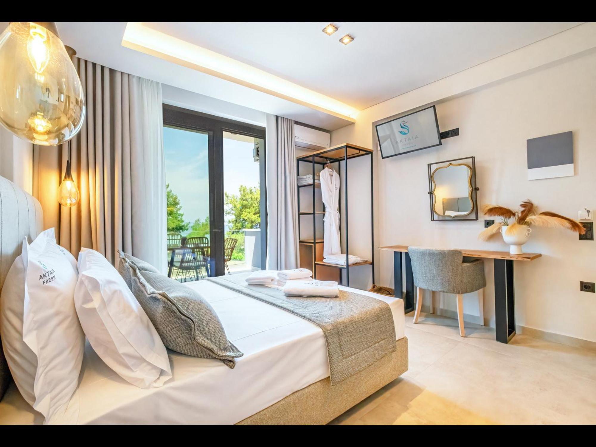 Aktaia Fresh Apartment Ormos Prinou  Bagian luar foto